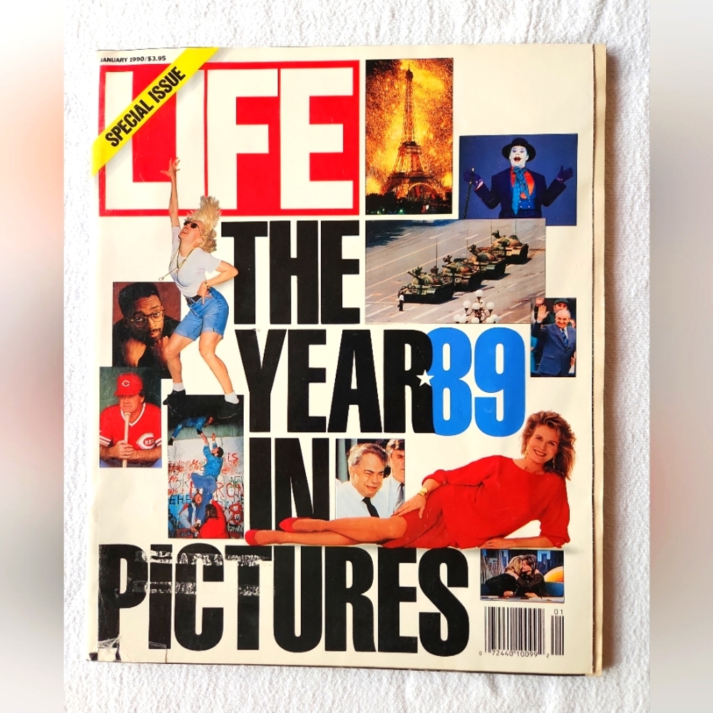 ‼️3 for$12‼️LIFE Magazine Special Issue The Year 89 In Pictures